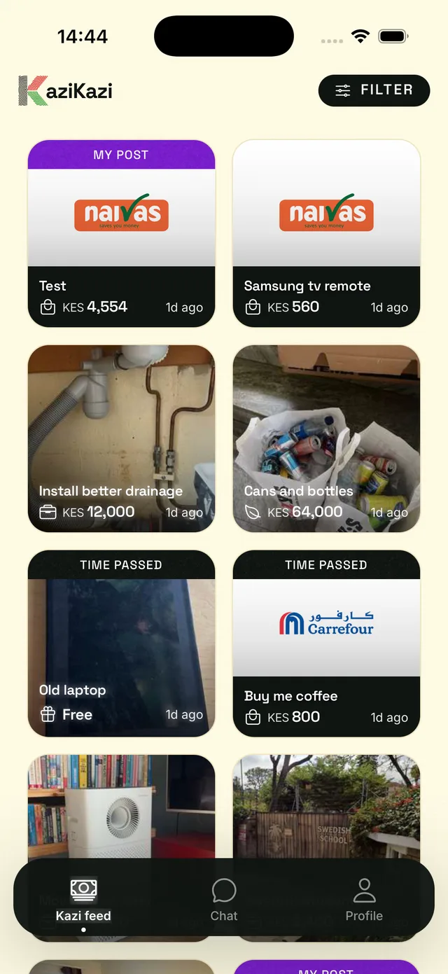 KaziKazi feed of open jobs